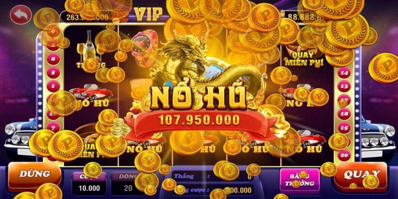 Mức thưởng hấp dẫn chỉ có tại game nổ hũ